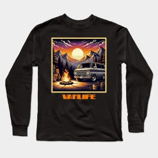 Ford Econoline Vanlife Long Sleeve T-Shirt